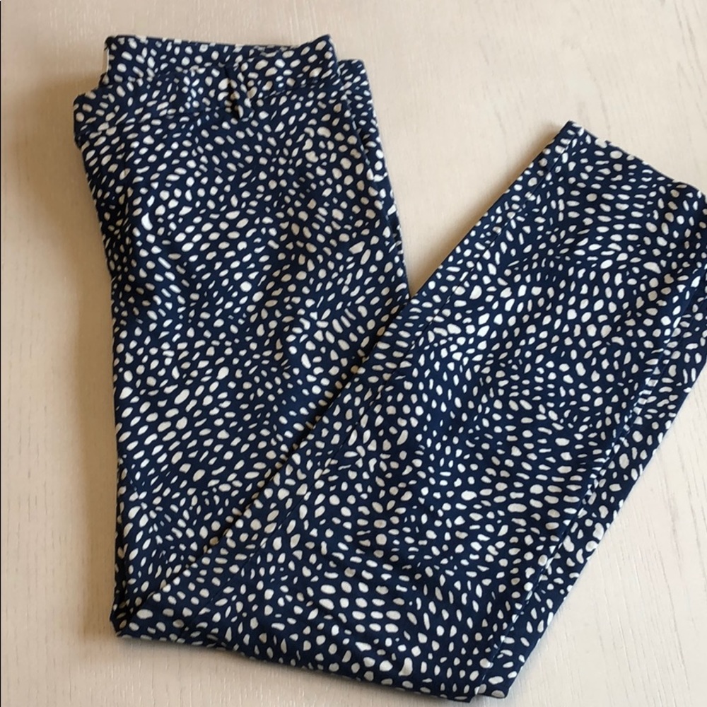 Slim cropped pants